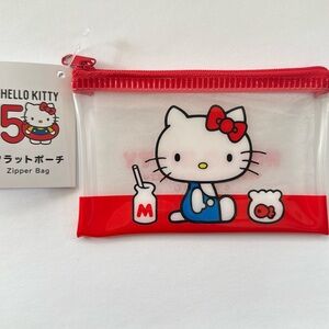 Sanrio Hello Kitty small wallet zipper pouch cardholder bag brand new NWT